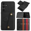 Card Holder Leather Case for Samsung Galaxy S25 S24 Ultra Plus FE S24Plus S24FE S24+ 5G Business Wallet Phone Cover Etui
