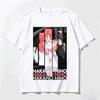 T-shirt Casual Unisex Girocollo Manica Corta Stampata con Grafica Anime di Nakano Nino a Divisione Verticale da The Quintessential Quintuplets