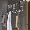 Stainless Steel S-shaped Hook Bathroom Hook Bathroom Shower Curtain Hook Bathroom Accessories Bathroom Organizers Storage