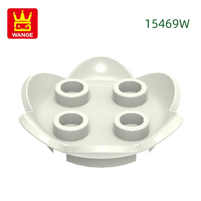 

Non-Toxic 129Pcs/Lot 15469W Plant Leaves 2 X 2 With 6 Petals Building Block Moc Accessories Compatible With Brick Diy Children Toys about 129pcs