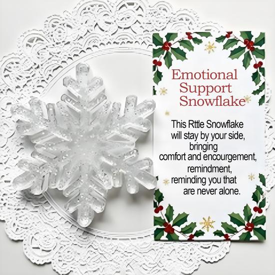 Christmas Gingerbread Doll Ornament Set Legend of Emotional Support Gingerbread Man Figurine Craft Holiday Decoration