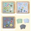9Pcs Gridded Knit Blocking Mat 12x12Inch Foam Knitting Blocking Board With Marking For Crochet Yarns Crafting Project