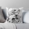 Skeleton Black Series Decorative Home Pillow Case Cushion Covers Autumn X  Modern Living Room Sofa Bed Halloween