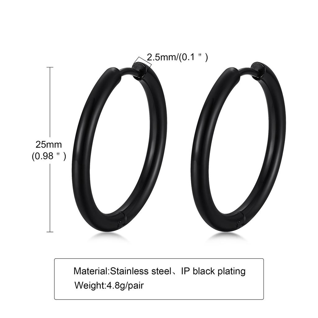 Dainty Hoop Earrings, Delicate Minimalist Hoops Earring, STAINLESS STEEL Hoops,11mm,20 Mm,25mm Unisex Huggie Hoops Earing