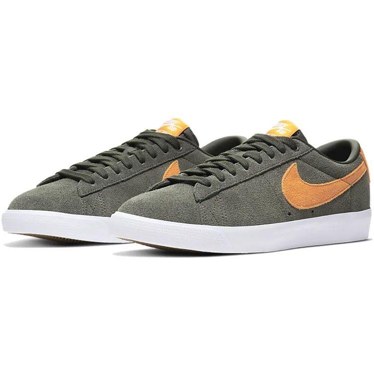 Nike Sb Blazer Low Gt Sequoia Kumquat 704939-302