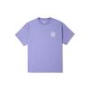 Converse T Shirts Men's Purple Crew Neck Moderate Straight Fit 10023994-A02
