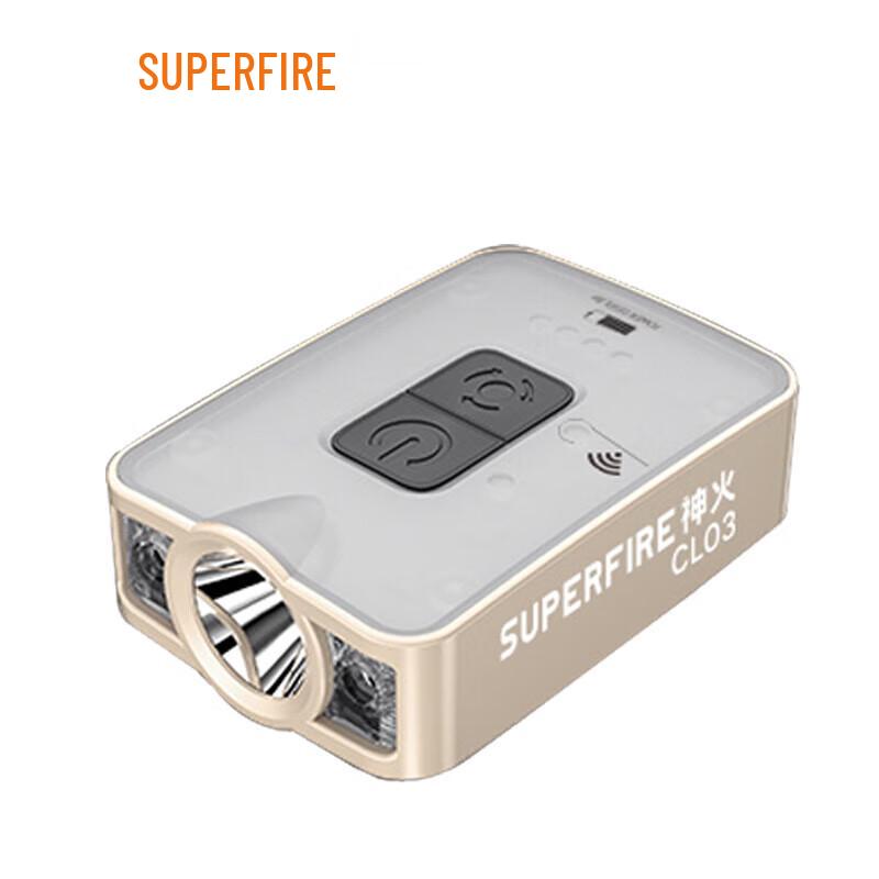 

SupFire CL03 Rechargeable Gesture Sensing LED Headlamp