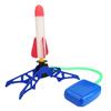 Spielzeug Raketenwerfer für Kinder, Treten zum Fliegen Schaumstoffrakete Springen Luftstartrampe, Lustige Outdoor-Aktivitäten Sportspiel für Kinder