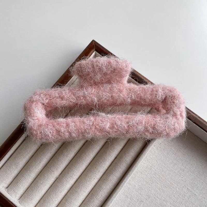 

14 см корейские плюшевые заколки для волос, милые большие заколки для волос, заколки для волос, застежки на голову краба, заколки для волос для женщин, аксессуары для волос, головные уборы