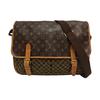 [Pre-Owned] Congo Medium Brown Coated Canvas Monogram Shoulder Bag With Gold Hardware And Detachable Strap - Fair #IV1KLU
