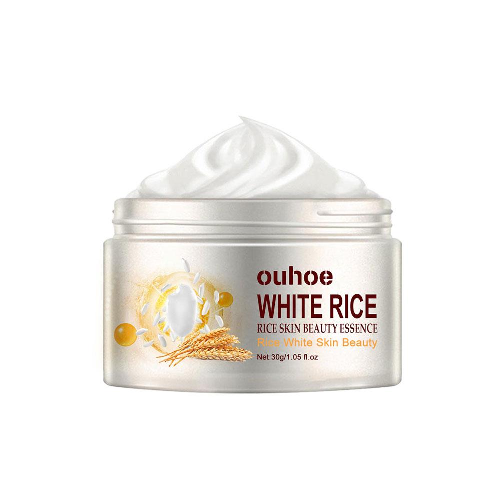 5PCS White Rice Whitening Cream Anti Aging Remove Wrinkles Nourishing Moisturizing Facial Cream Face Care