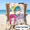 Custom Name K-Pop Idol Dreamscape Microfiber Beach Towel Super Soft & Absorbent for Bath, Beach, Travel  Bath Time Accessory, Fan Gifts