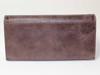 Police Multifunctional Leather Long Wallet with Italian Brand Sunglasses (D.Brown)