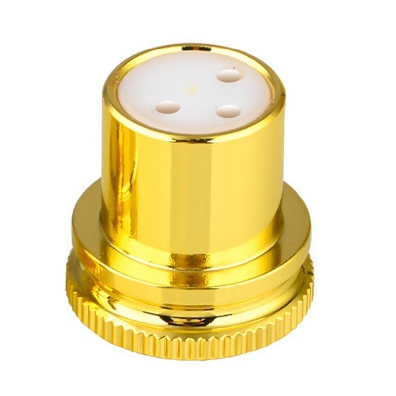 2pcs XLR Dust Caps Noise Stopper Shielding Caps Enhances Signal Stability and Auditory