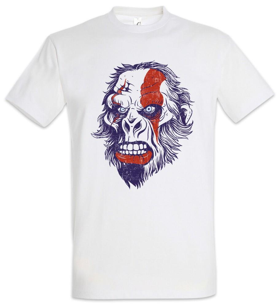 Ape Warrior Face T-Shirt Planet of Tattoo Tattooist the Apes Warrior Tribal