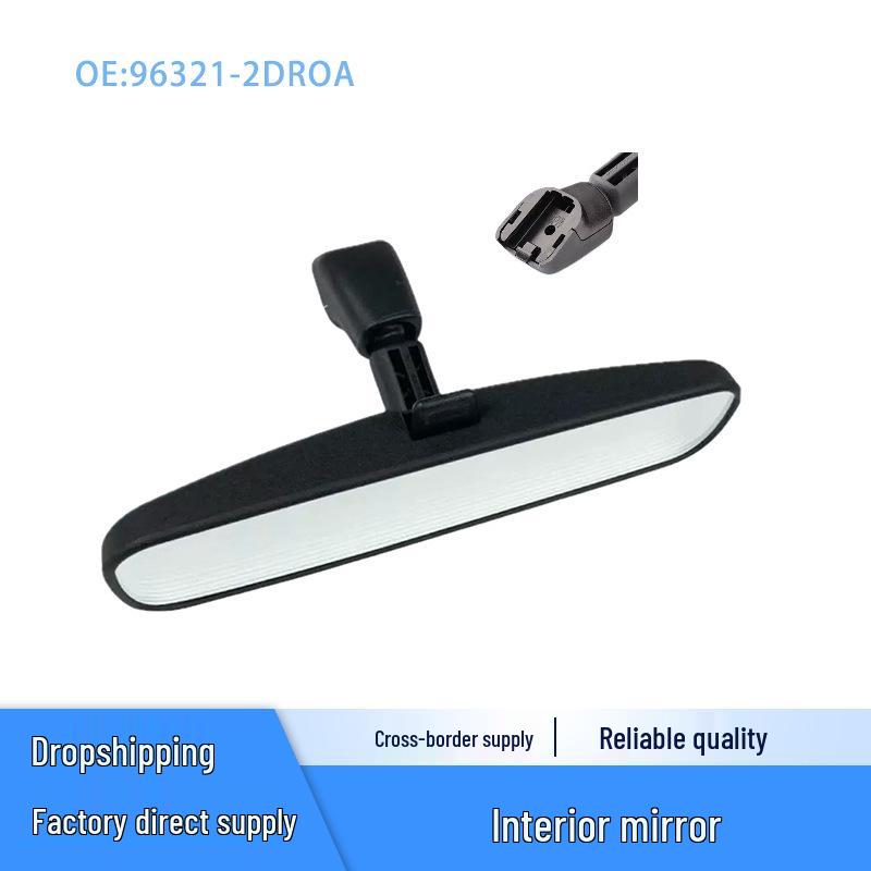 Interior Rearview Backup Mirror for Nissan Sylphy, Qashqai, Sunny, Teana, Tiida 96321-2DROA
