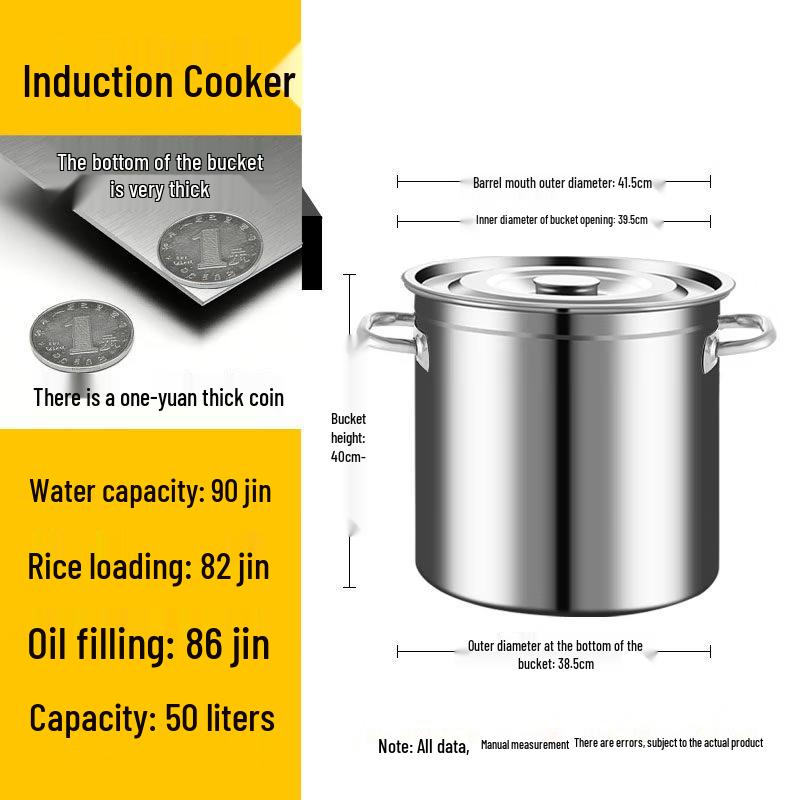 Thickened Stainless Steel Multi-purpose Pot Set with Lids