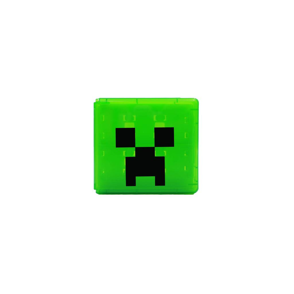 Licensed Nintendo Switch Card Case with 24 Card Minecraft Creeper [Nintendo Product] Pockets,