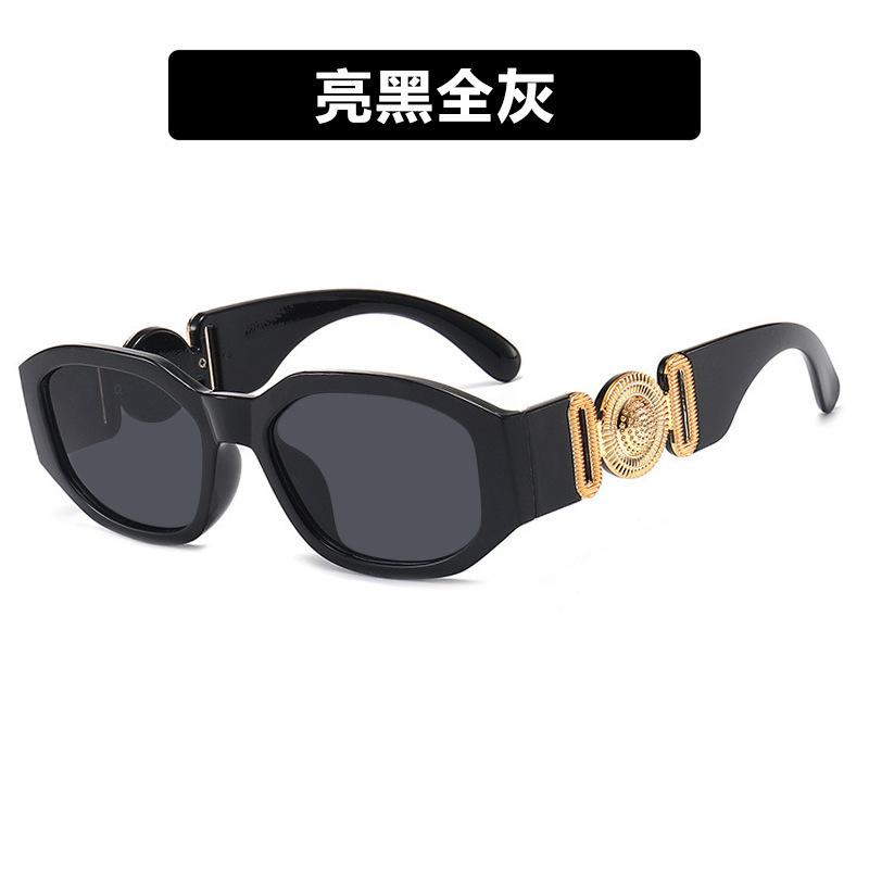 Retro European and American Style Sunglasses, Polygonal Spice Girl Street High-end Sunglasses, Female