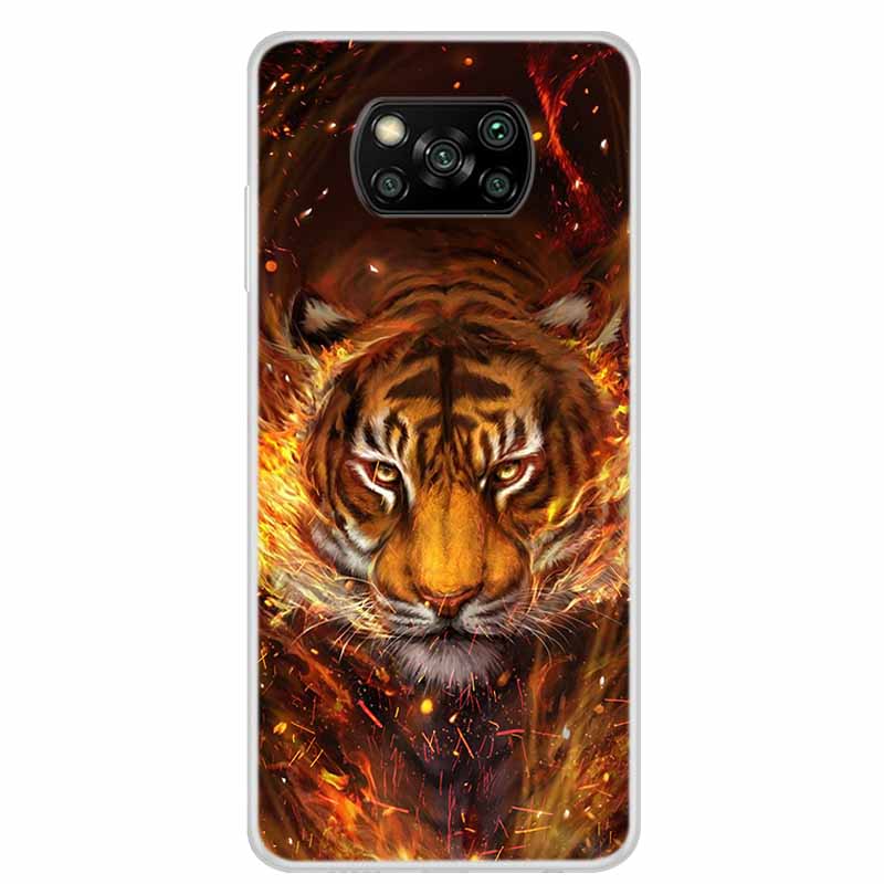 For Poco X3 Pro Case X3 NFC 6.67" Clear Marble Soft TPU Silicone Back Case for Xiaomi Poco X3 NFC Phone Covers Shockproof Fundas