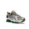 Asics Gel Quantum Kinetic Khaki Beige Pure Silver Unisex Sneakers Green 1203A270-252