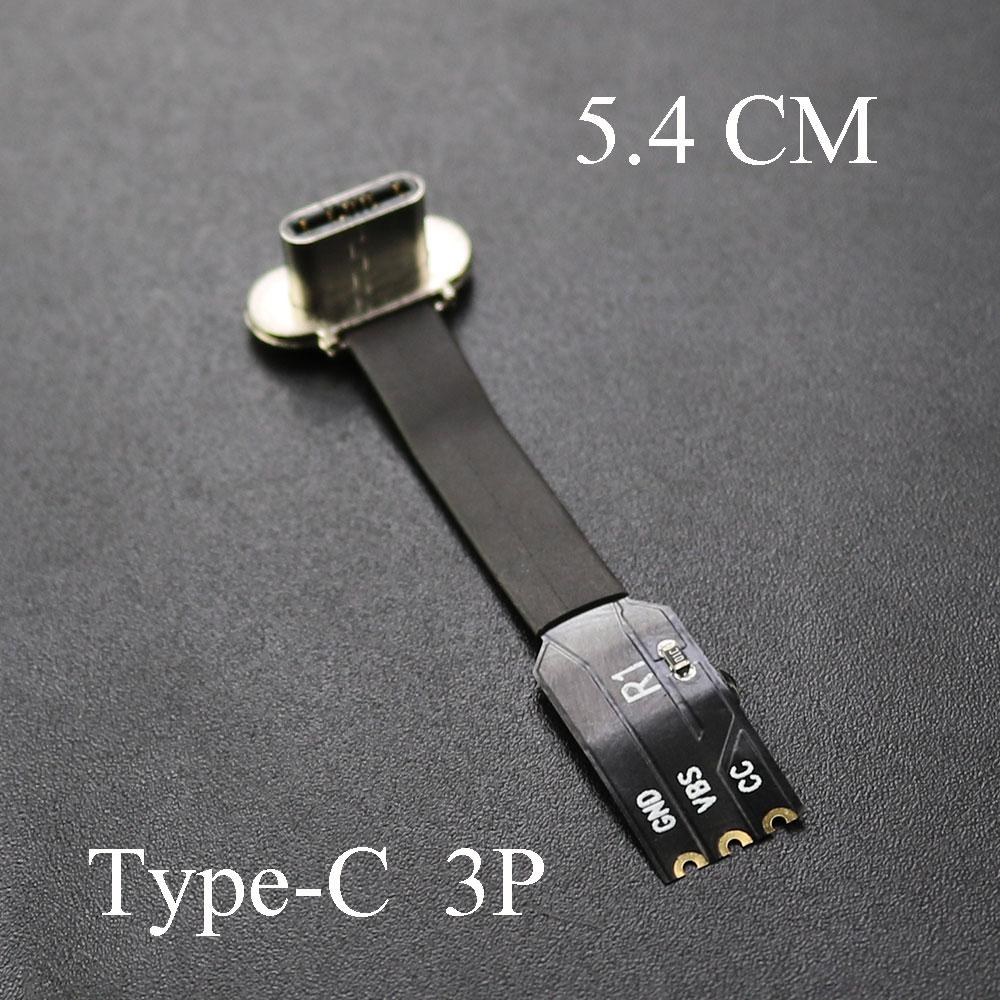 USB C Type-C FPC 2pin 3pin with Resistor R1 Soft Flat Cable Male Charging Cable Fast Charge Charging Wire Extention for Phone