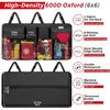 SURDOCA Car Trunk Organizer, LARGE CAPACITY Car Storage Bag with 8 Pockets, 7X Upgraded Trunk Storage Organizer for Car, SUV, Truck, MPV