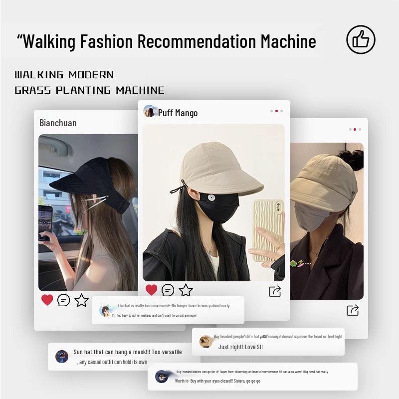 Breezy Summer Ponytail Sun Hat: Versatile Quick-Dry Shade Cap