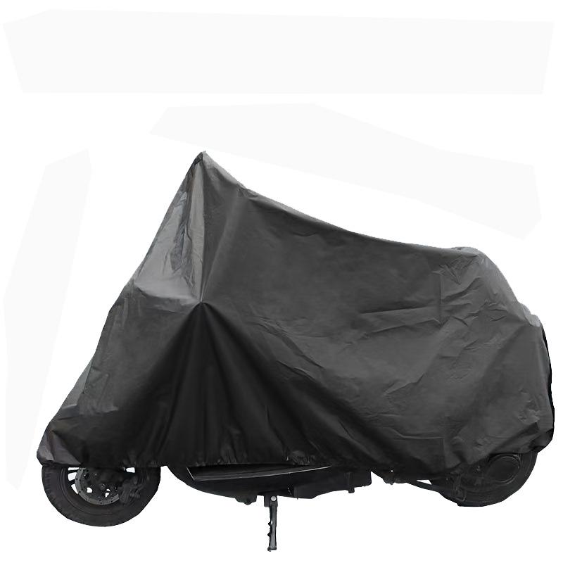 1pc Waterproof All-Season Motorcycle Cover UV Protective Dustproof Fabric for Outdoor/Indoor Use Fits Bikes in Garages