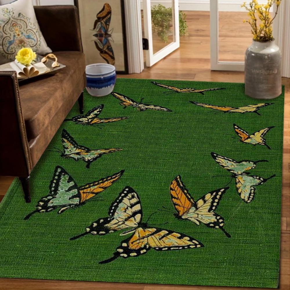 Modern Tiger Non-Slip Area Rug Machine Washable Carpet for Living Room Bedroom Home Decor Soft Floor Mat Floor Covering