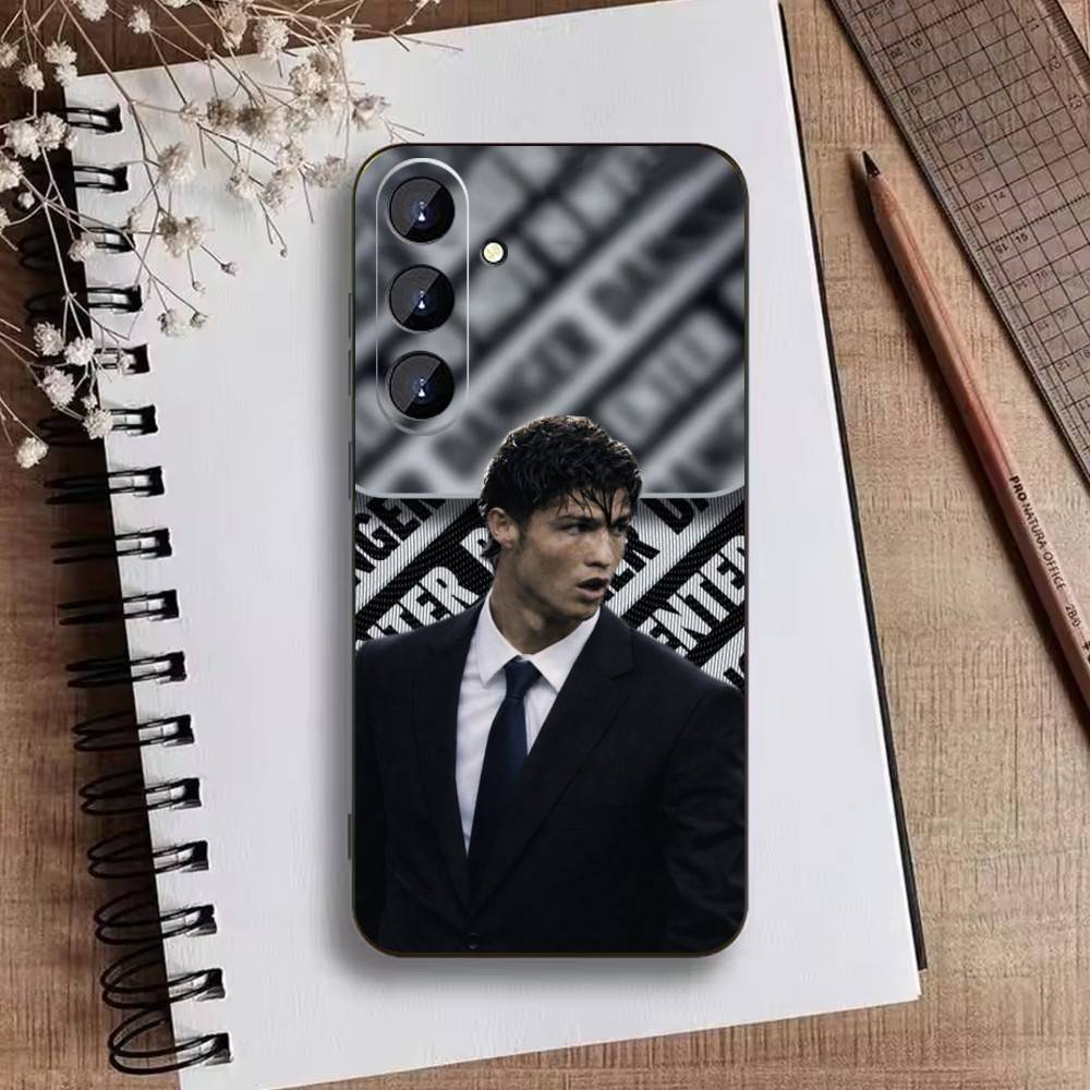 Player L-Ronaldo C-CR7 Phone Case For Samsung Galaxy A73,A72,A71,A70,A52,A51 Others Soft Black Cover