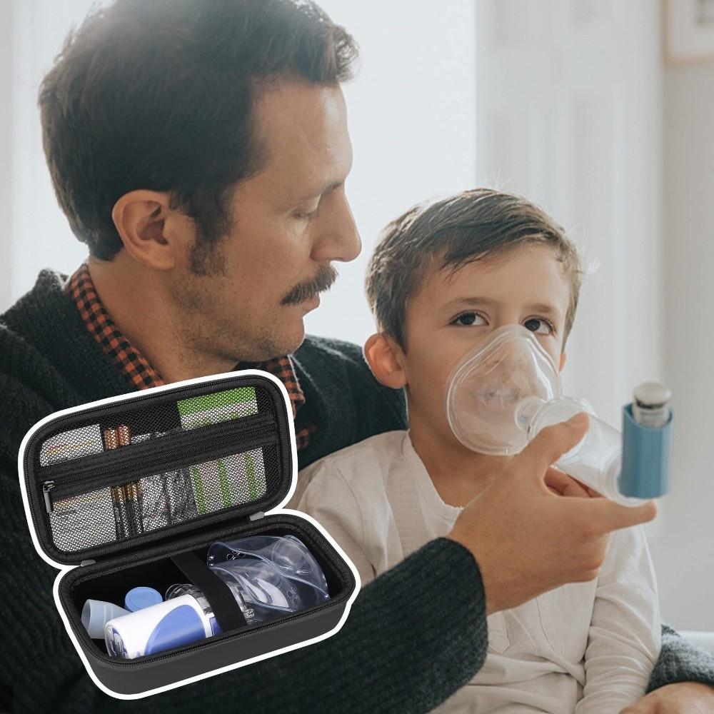 Travel Home Strong Case EVA Atomizer Machine Holder Bag Storage Bag For Inhaler Nebulizer Machine