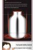 Large Capacity Red Thermos: Ideal for Weddings, Office, or Home Use with Glass Inner Liner