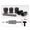   Professional Spirals Fluted Socket Extractor Set Corrosion Resistant Surfaces