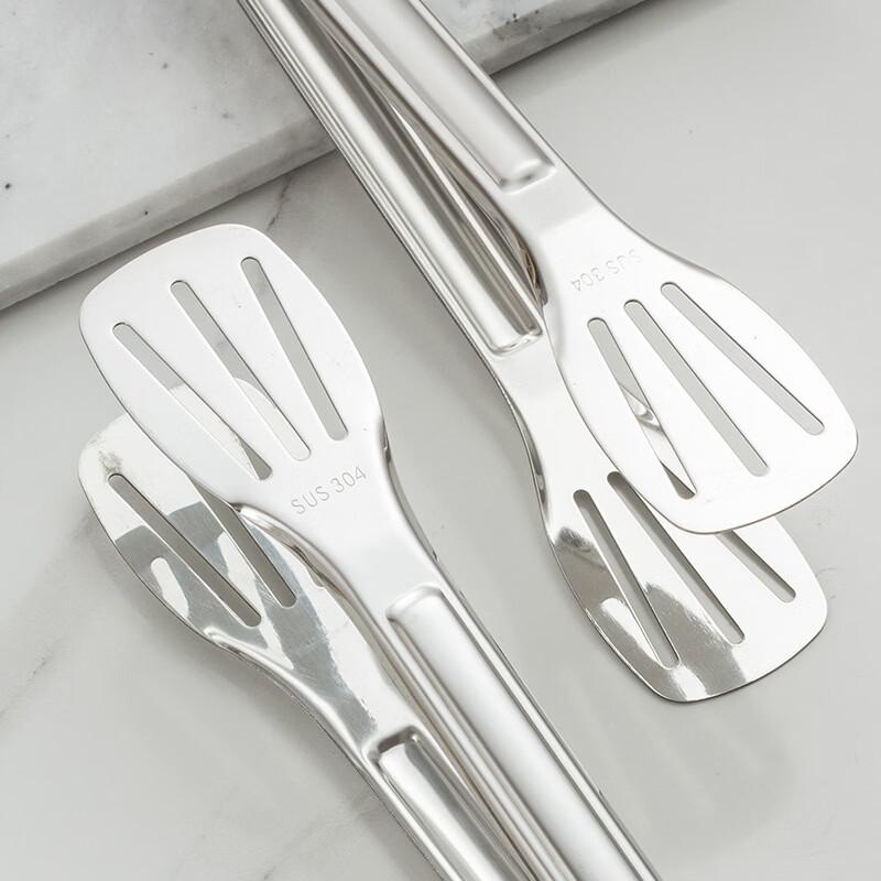 JingZhiFeng Stainless Steel Food Tongs