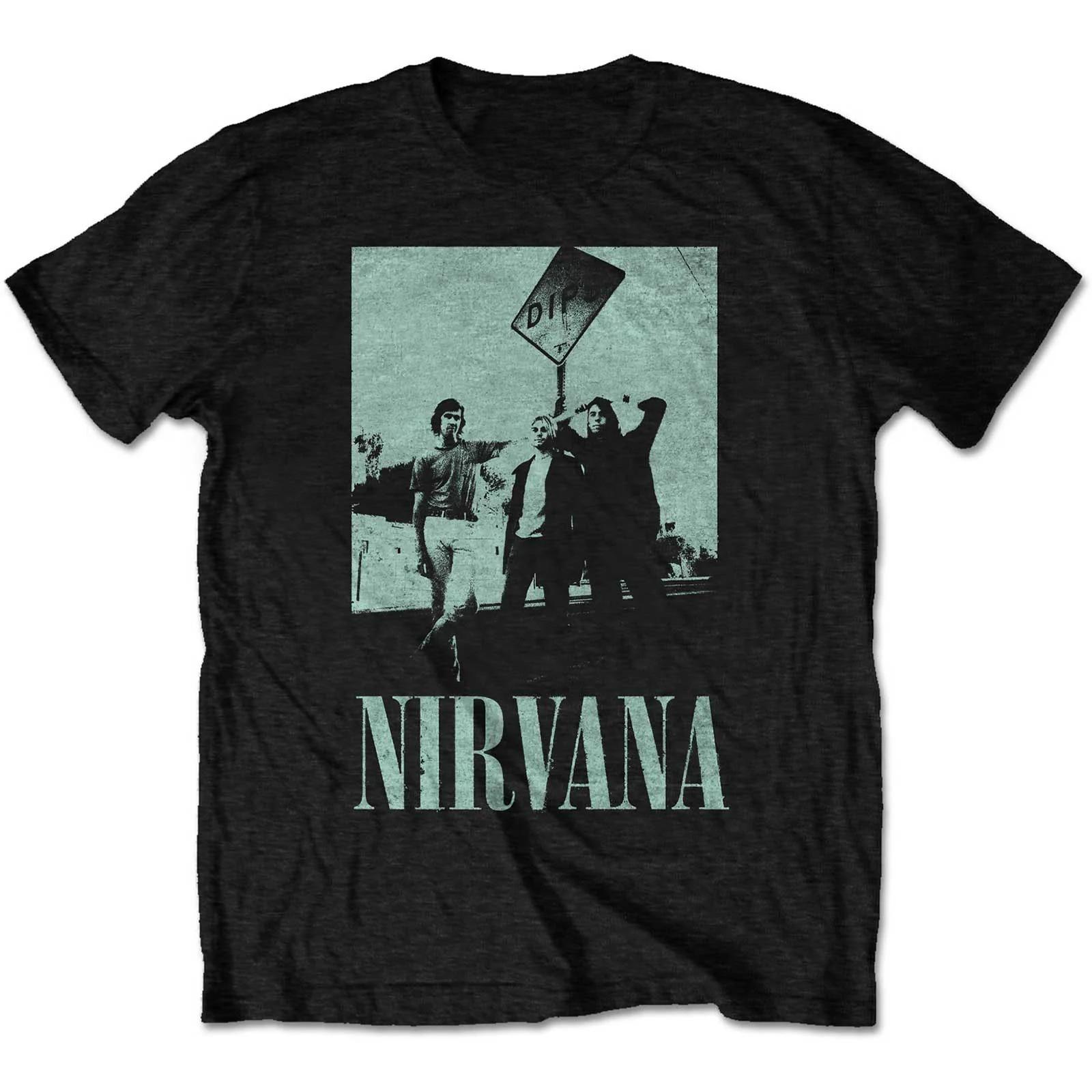 Nirvana band photo vintage T-shirt XL