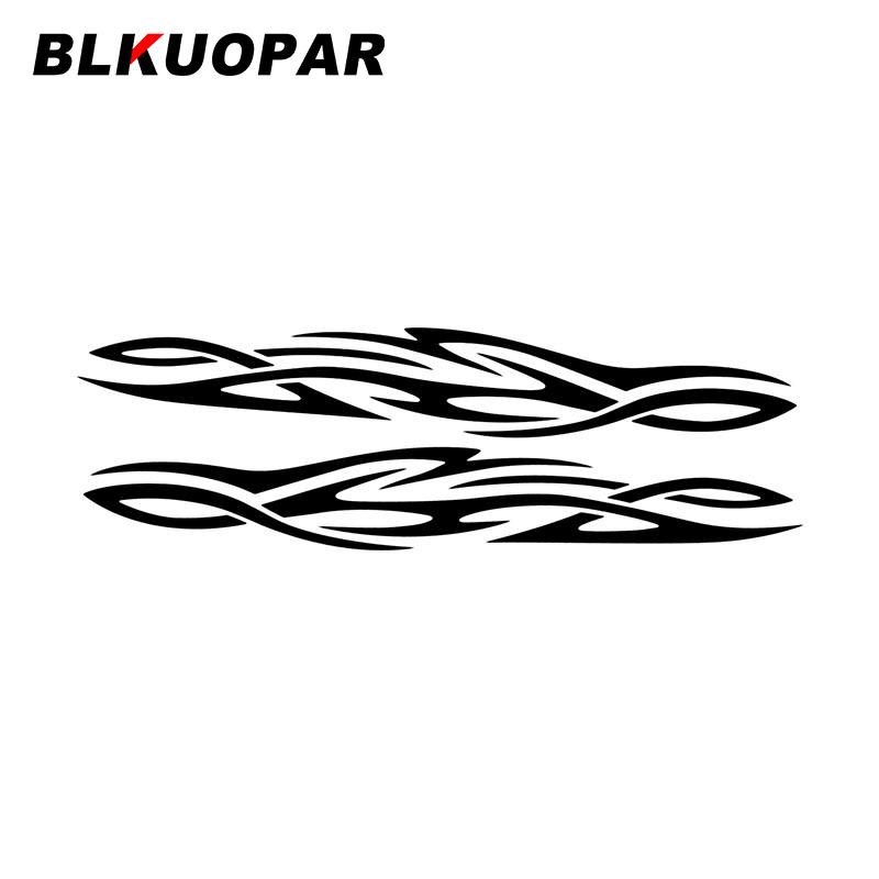 BLKUOPAR for Tribal Flame Car Stickers Scratch-Proof Creative Decals Car Accessories Simple Motorcycle Helmet Decor DIY