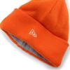 New Era SHIELD LOGO CUFFED KNIT BEANIE ORANGE [Used]