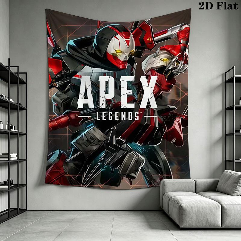 Apex Legends poster Wall Hanging Printed Fabric Blanket Decorative Tapestries for Bedroom Living Room Home Decor