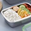 850ml Portable Outdoor Picnic Stainless Steel Lunch Box Sealing Food Box Container