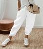 Cotton Casual Pants For Women With Pockets And Elastic Waist For Spring 2023