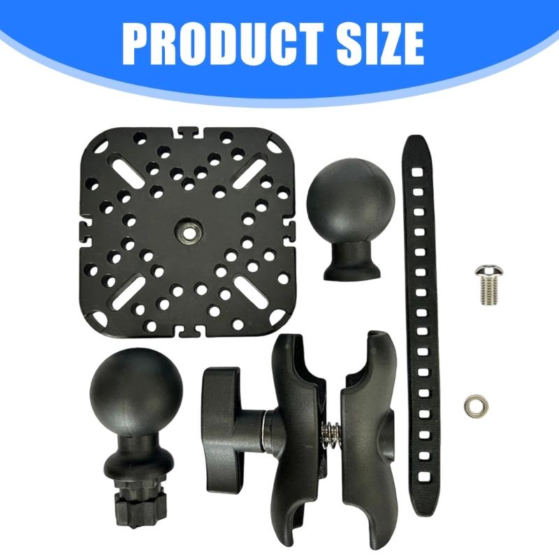 Základna pro montáž sonaru Rybářský sonarový držák Základna pro montáž Sonarový držák 360° Otočný držák sonaru