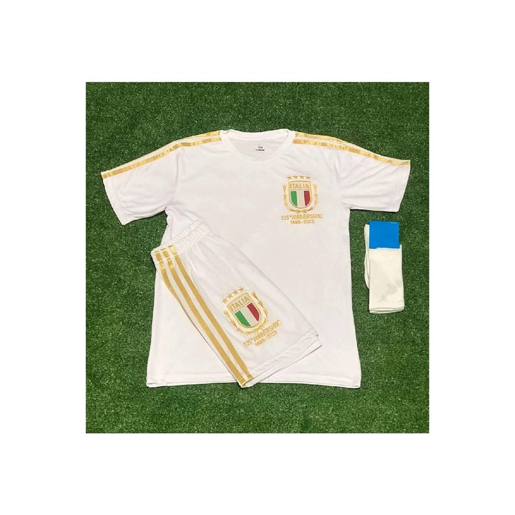 Italy 2023/24 New Season 125. Year Special Concept Children's Jersey Shorts Socks 3-piece Set
