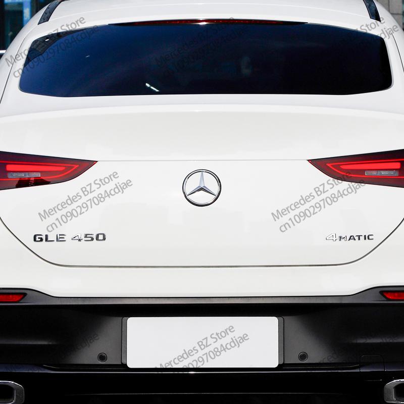 2026 3D ABS Rear Star Logo Car Trunk Emblem For Mercedes Benz W203 W204 W205 W212 W213 X253 X156 W166 W167 W176 W177 W223 W117