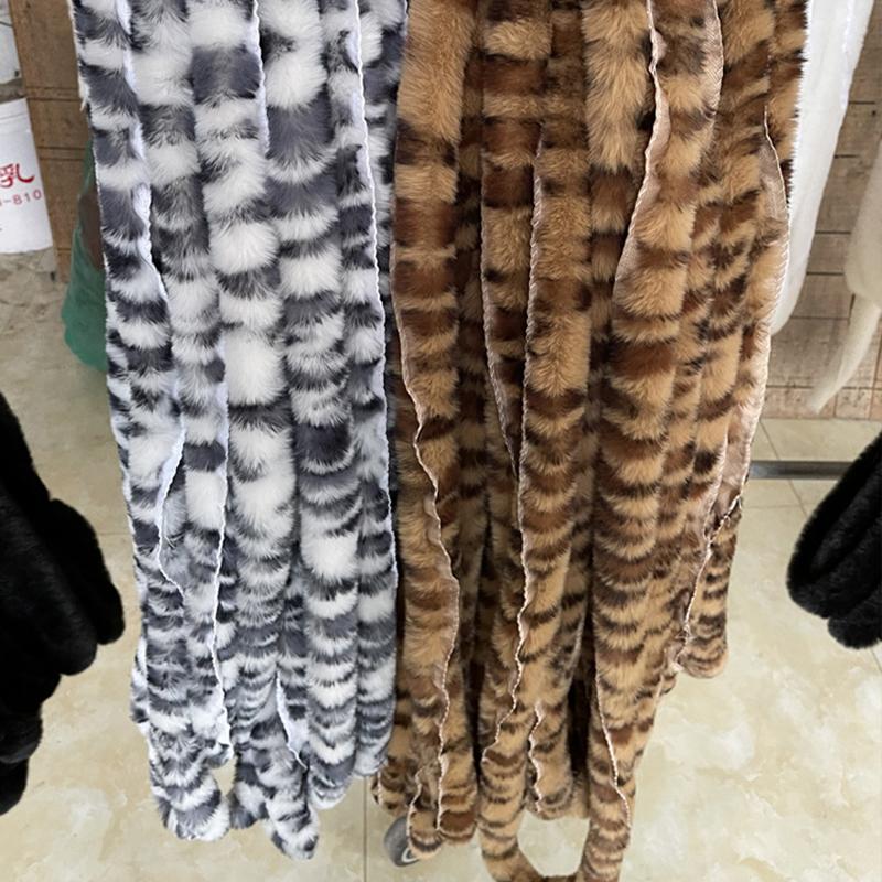 10 Meter Fluffy Lace Trim Faux Rabbit Fur Artificial Plush Fur Ribbon Stripe Tapes DIY Sewing Costume Cheongsam Hanfu Cuff