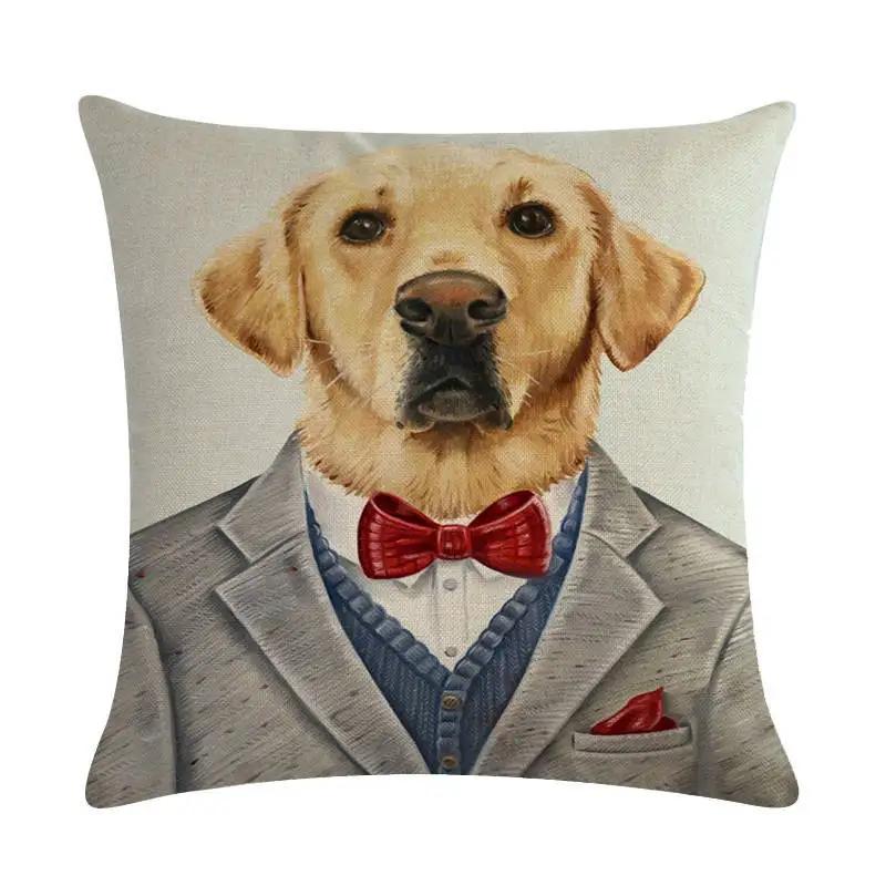 Interesting Animal Body Pillow Case Linen Seat Cover Office Home Sofa Decorative Cushion Cover 45*45Cm
