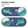 1 set of table football two-person battle table, interactive game on the table football field for family gatherings
