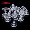 Rubber Back Silicone Round Skid Resistance Jewelly DIY White Ear Plugging Graceful Wholesale 10PCS/… More
