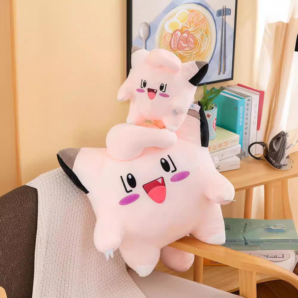 Digital Baby Doll Plush Toy Pokémon Leather Doll Boy and Girl Gift Cute Sofa Throw Pillow