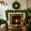 Weatherproof Christmas Hangers Adjustable Garland Hanger for Mantle Fireplace, Reusable Plastic Holder Heavy Duty Straps with Secure Buckle Indoor And